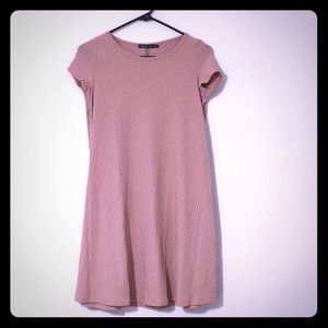 Pink swing dress
